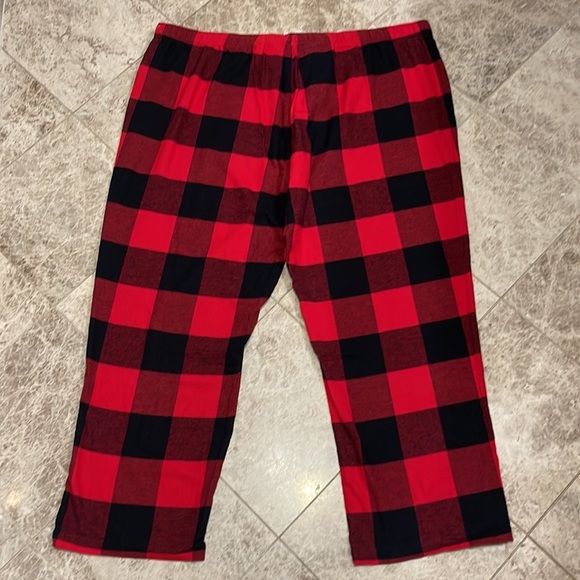 Old Navy Buffalo Plaid Printed Flannel Pj Pajama Pant NWOT Size 3X - Picture 10 of 13